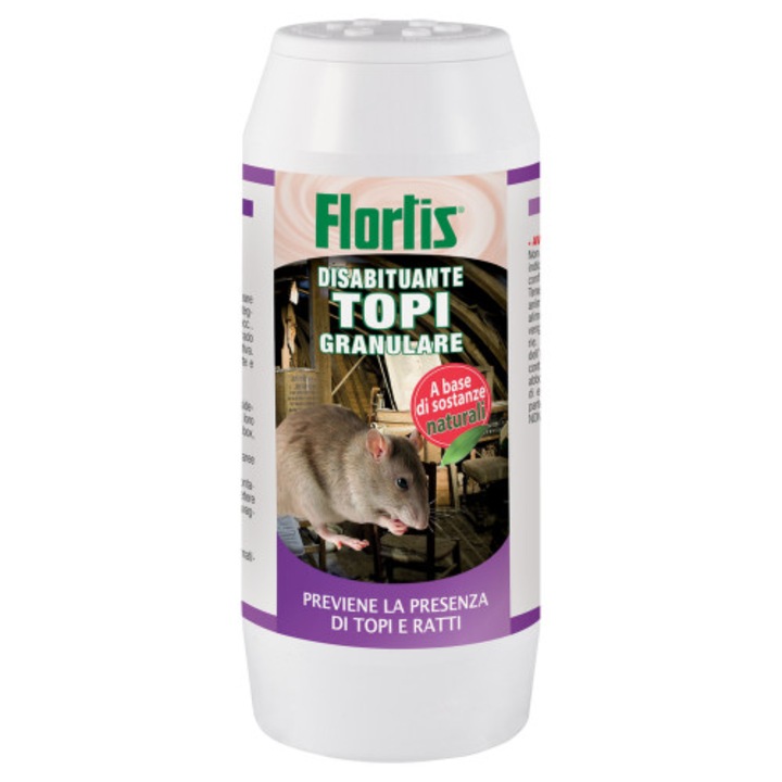 Гранули за прогонване на мишки и плъхове Flortis, 1000 мл