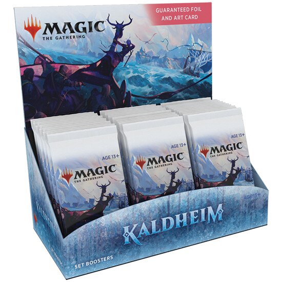 Joc de societate Magic The Gathering Kaldheim Set Booster (30 bucati), limba engleza, extensie