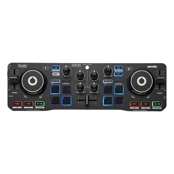 Consola portabila, Hercules, Dj Control Starlight, iluminare RGB, efecte stroboscopice, paduri Consola portabila, Hercules, Dj Control Starlight, iluminare RGB, efecte stroboscopice, paduri