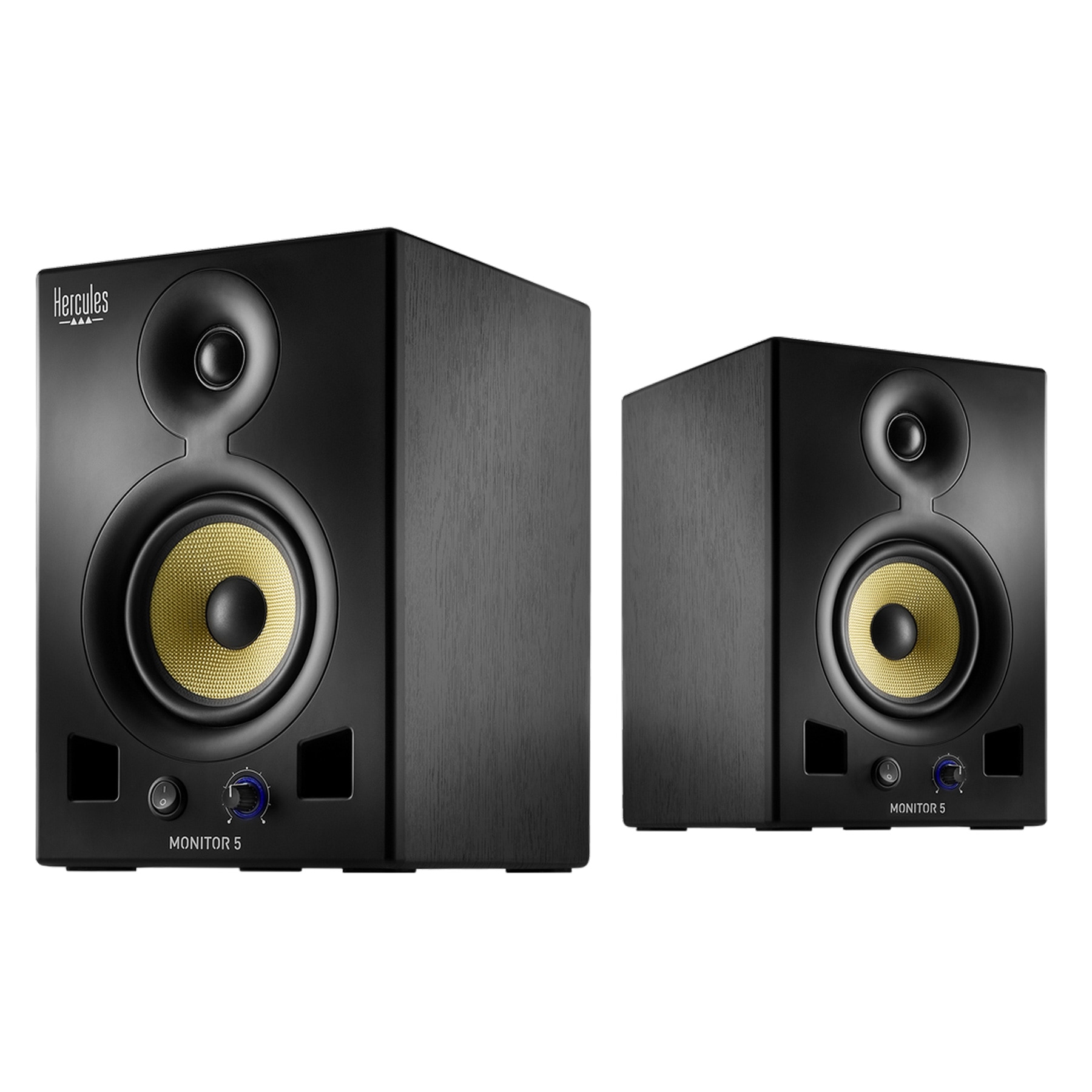 Set Boxe Multimedia, Hercules, Dj Monitor 5, 5 inch, putere 80W