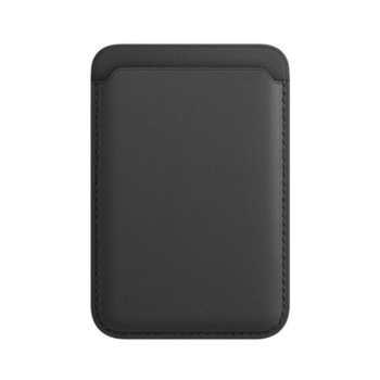 Portofel Magnetic tip MagSafe pentru seria iPhone 12, Black Portofel Magnetic tip MagSafe pentru seria iPhone 12, Black