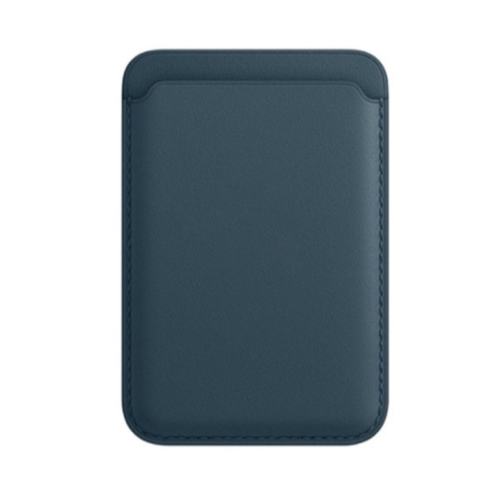 Portofel Magnetic tip MagSafe pentru seria iPhone 12, Navy