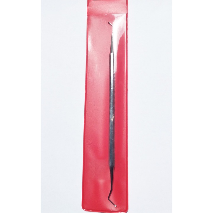 Chiureta dubla pentru pedichiura, unghii incarnate , otel inoxidabil, 17 cm, Erbe Solingen