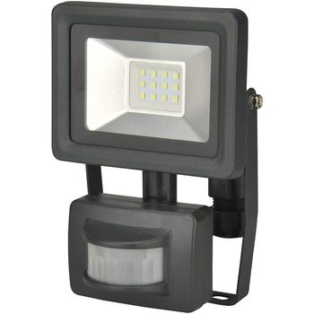 Reflector LED, cu senzor de miscare, IP44, Unitec, 10 W, 800 Lumen Reflector LED, cu senzor de miscare, IP44, Unitec, 10 W, 800 Lumen