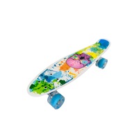 penny board portabil cu roti luminoase albastre pink skull multicolor 55 cm shop like a pro imagen 14_0_
0