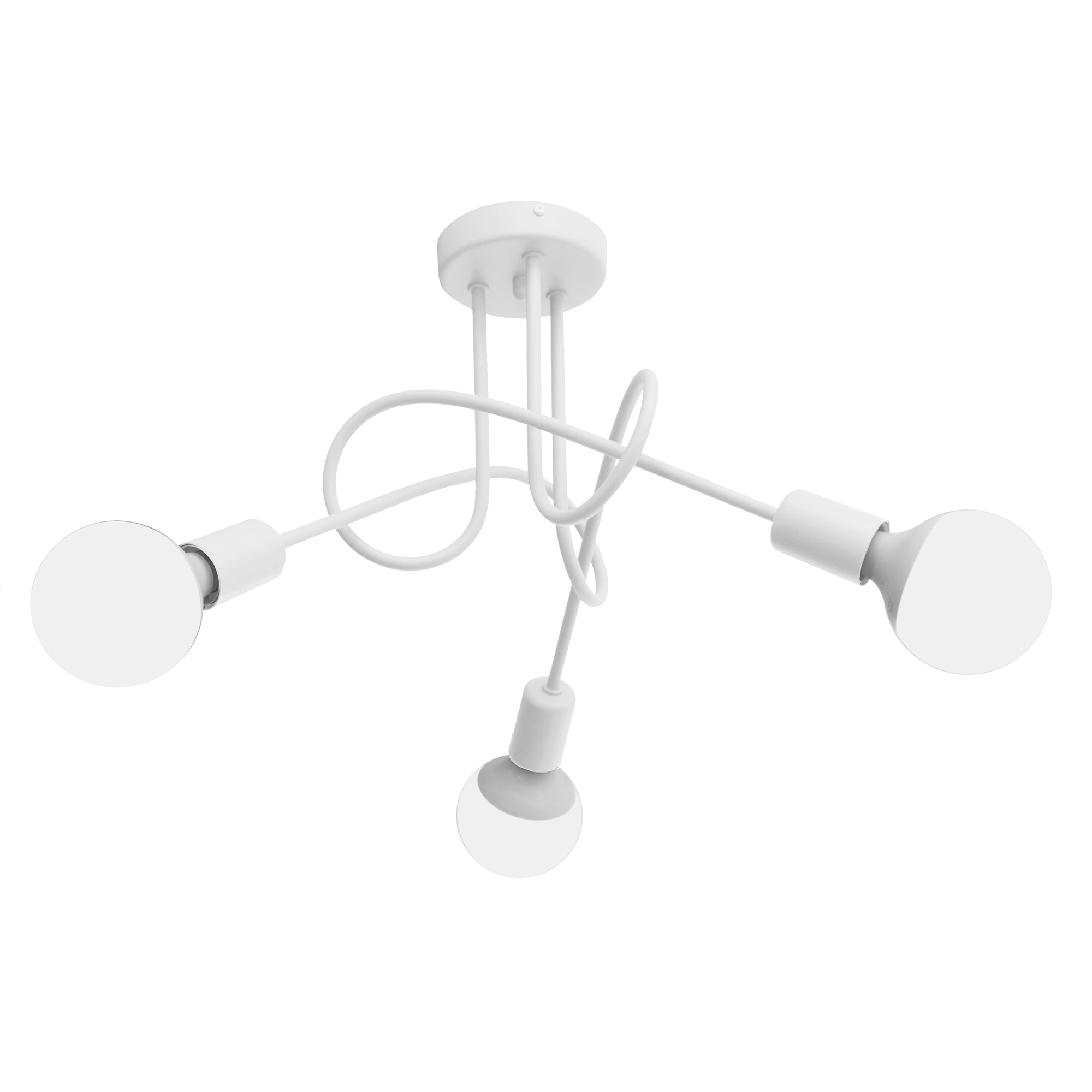 Lustra HELAM, OXFORD, Alb, 3xE27