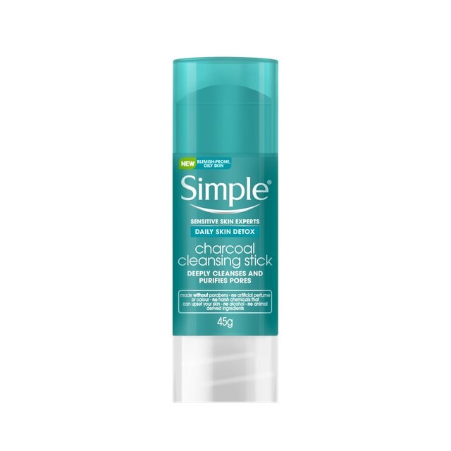 Stick de curatare cu carbune, Simple Daily Detox, 45g