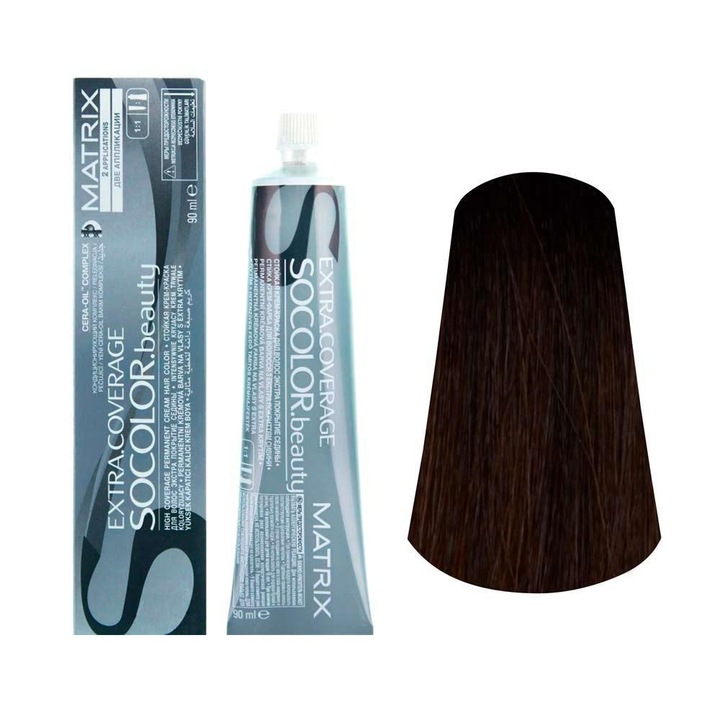 Боя за коса Matrix Socolor Beauty 506N, 90мл - eMAG.bg