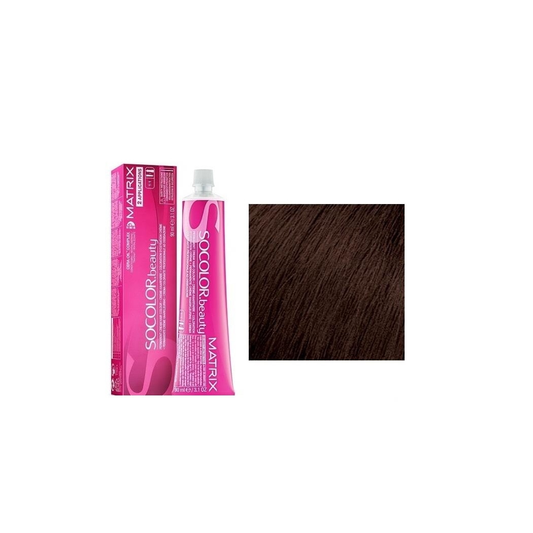 Matrix SoColor Beauty Haarfarbe 6MC – Dunkelblond Mocha Kupfer, 90 Ml, Professionelle Qualität