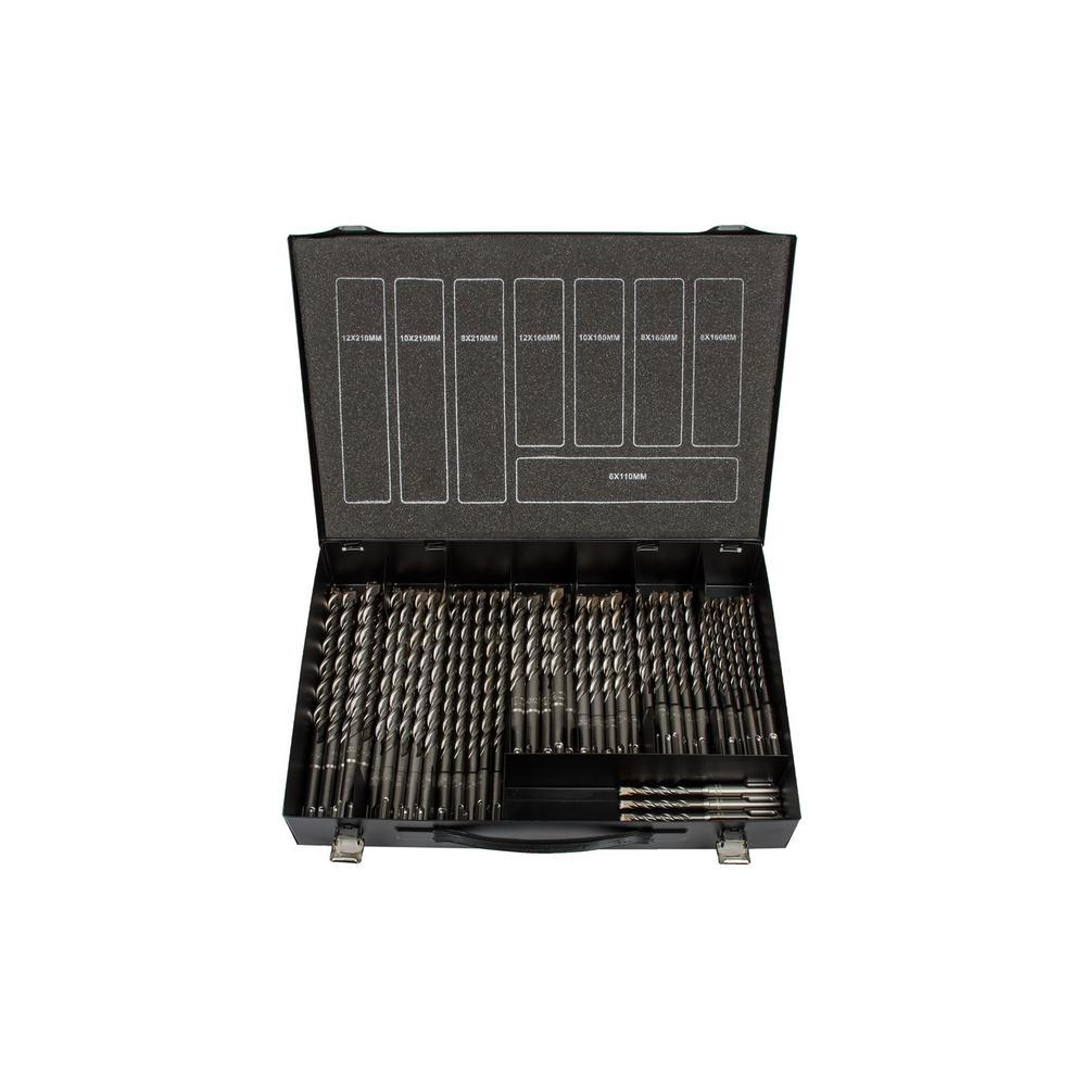 Set burghie beton PROJAHN, SDS-PLUS ROCKET 3, 50 buc/set