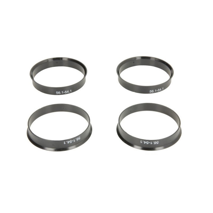 Комплект от 4 центриращи пръстена за джанти AUTOHELIX MSA, 56.1 / 54.1 мм