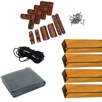 kit complet plasa insecte  plasa tantari pe balamale pentru fereastra 65cmx95cm culoare stejar auriu imagen 55_0_
0