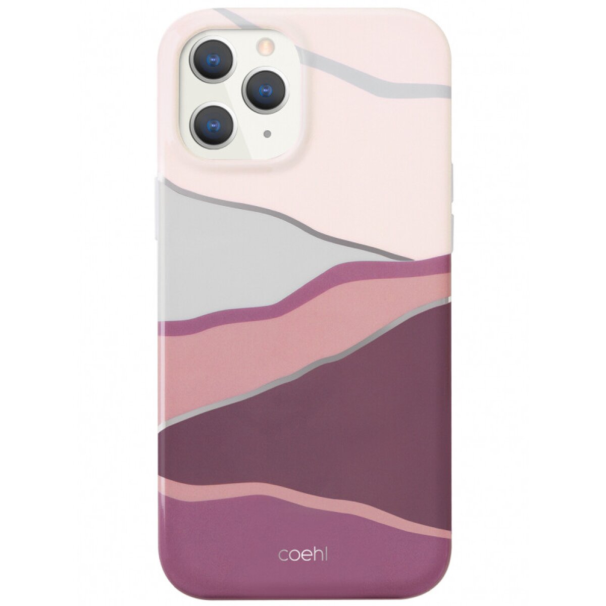 Husa Cover TPU Uniq Coehl Ciel pentru iPhone 12/12 Pro Roz