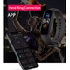 Bratara Smart M5, masoara saturatia oxigenului din sange, tensiunea arteriala si ritmul cardiac, Andoid / iOS, silicon, negru