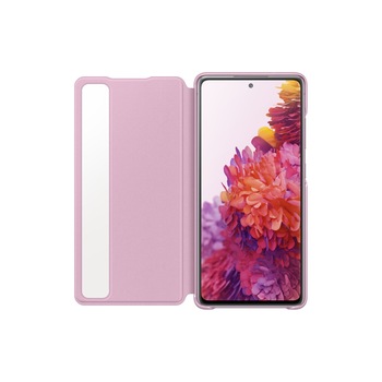 Husa Book Clear View Samsung pentru Samsung Galaxy S20 FE Violet Husa Book Clear View Samsung pentru Samsung Galaxy S20 FE Violet