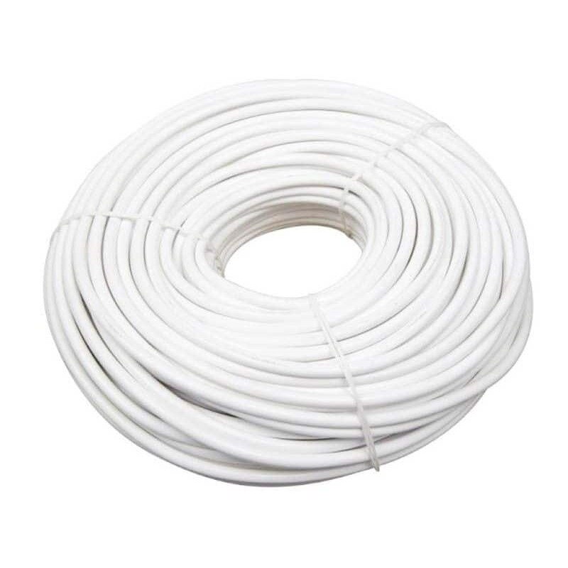 Cablu, cupru, flexibil alb, RCH05VV-F2X2.5mm-100m H05VV-F2G2.5 mmp (myym) rola 100m