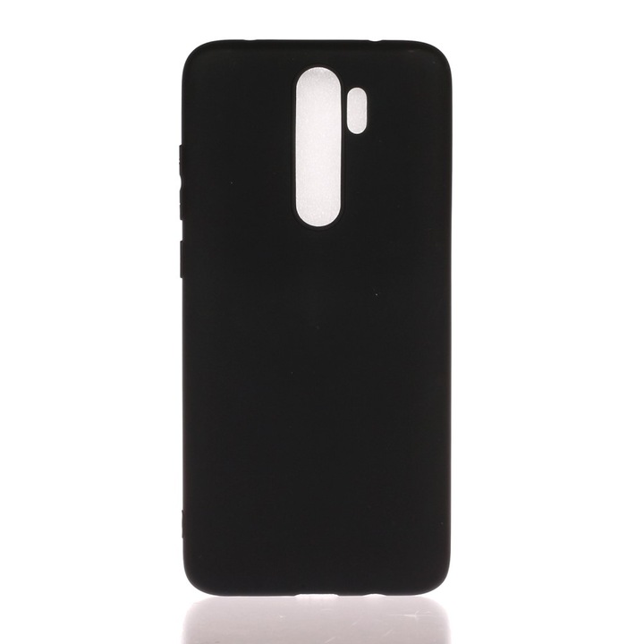 Husa Compatibil cu Xiaomi Redmi Note 8 Pro - Silicon moale tip TPU, Neagra