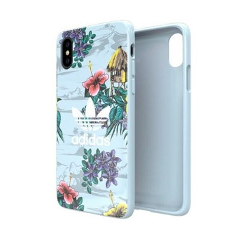 Husa Cover Adidas OR Snap Floral pentru iPhone X/XS Grey-Mint Husa Cover Adidas OR Snap Floral pentru iPhone X/XS Grey-Mint