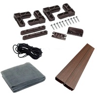 kit complet plasa insecte  plasa tantari pe balamale pentru fereastra 60cmx95cm culoare mahon imagen 39_0_
0