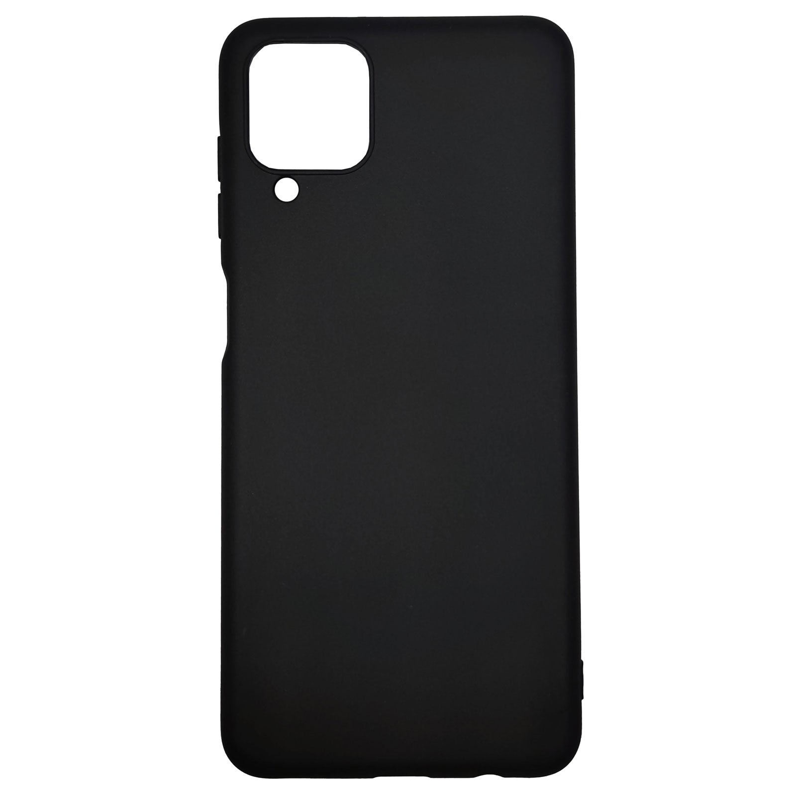 Husa compatibila cu Samsung Galaxy A12 model Mat, Silicon, Antisoc, TPU, Viceversa Negru