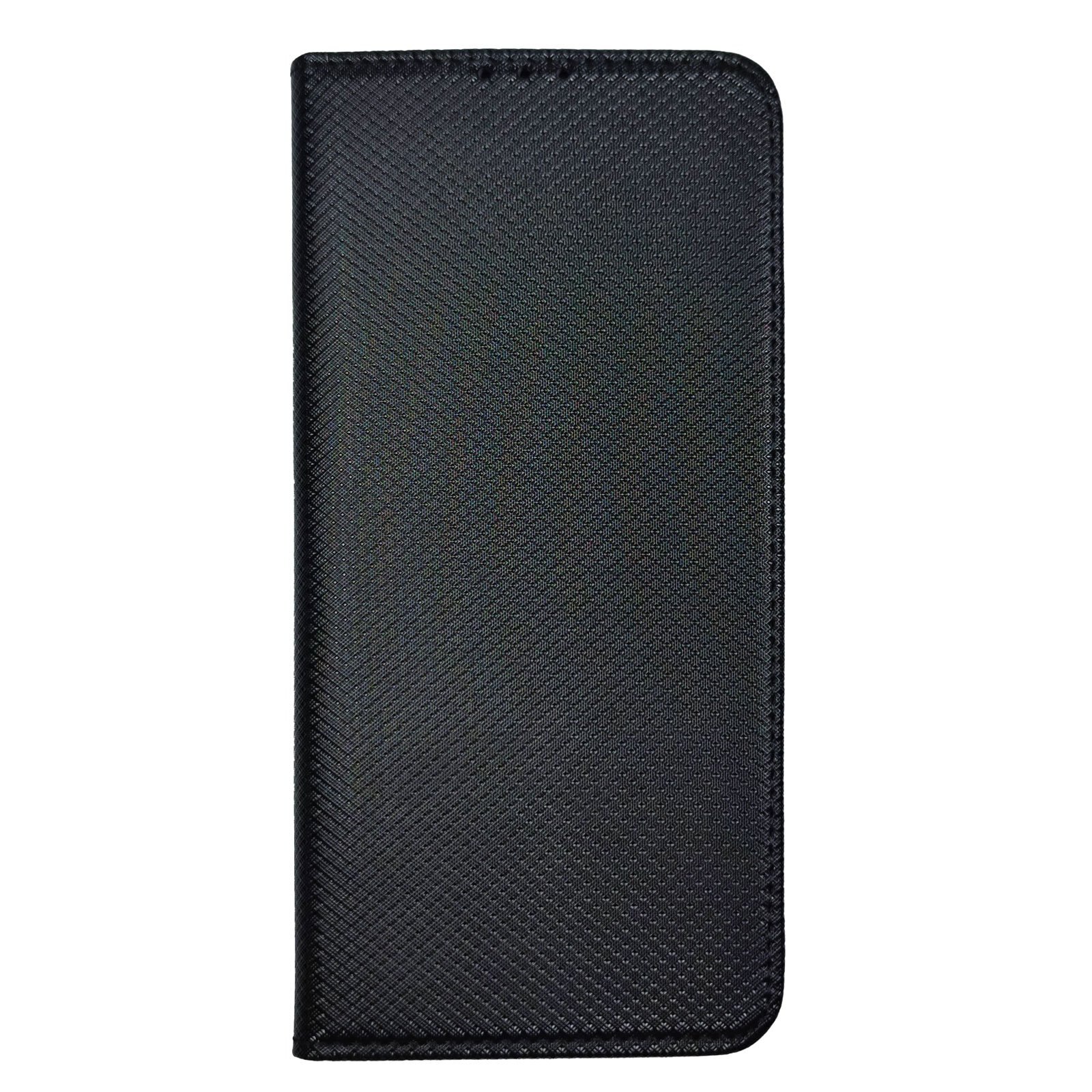 Husa Flip Carte compatibila cu Samsung Galaxy A51 Magnetica cu stand si Suport Card, Antisoc, Viceversa Negru