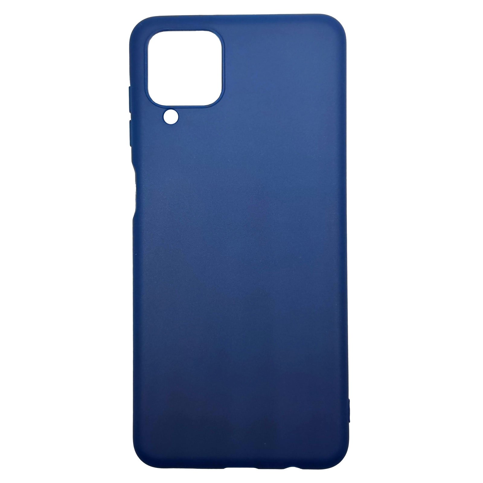 Husa compatibila cu Samsung Galaxy A12 model Mat, Silicon, Antisoc, TPU, Viceversa Albastru