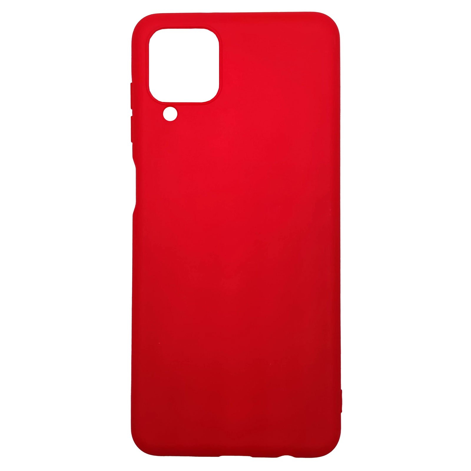 Husa compatibila cu Samsung Galaxy A12 model Mat, Silicon, Antisoc, TPU, Viceversa Rosu