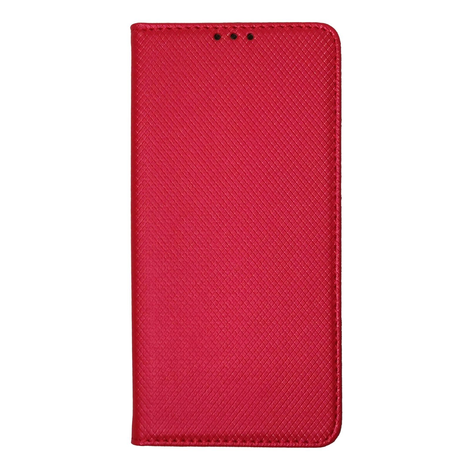 Husa Flip Carte compatibila cu Xiaomi Redmi 9C Magnetica cu stand si Suport Card, Antisoc, Viceversa Rosu