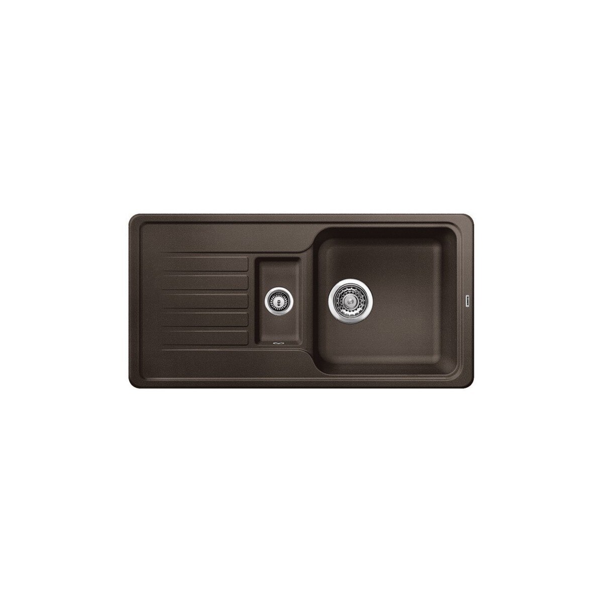 Chiuveta Blanco FAVOS 6 S Silgranit cafea, 860 x 435 x 180 mm
