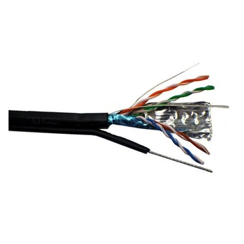 Cablu FTP cu sufa, Cupru, categoria 5e, 24AWG, manta PE , rola 305M, Emtex, Cablu FTP cu sufa, Cupru, categoria 5e, 24AWG, manta PE , rola 305M, Emtex,