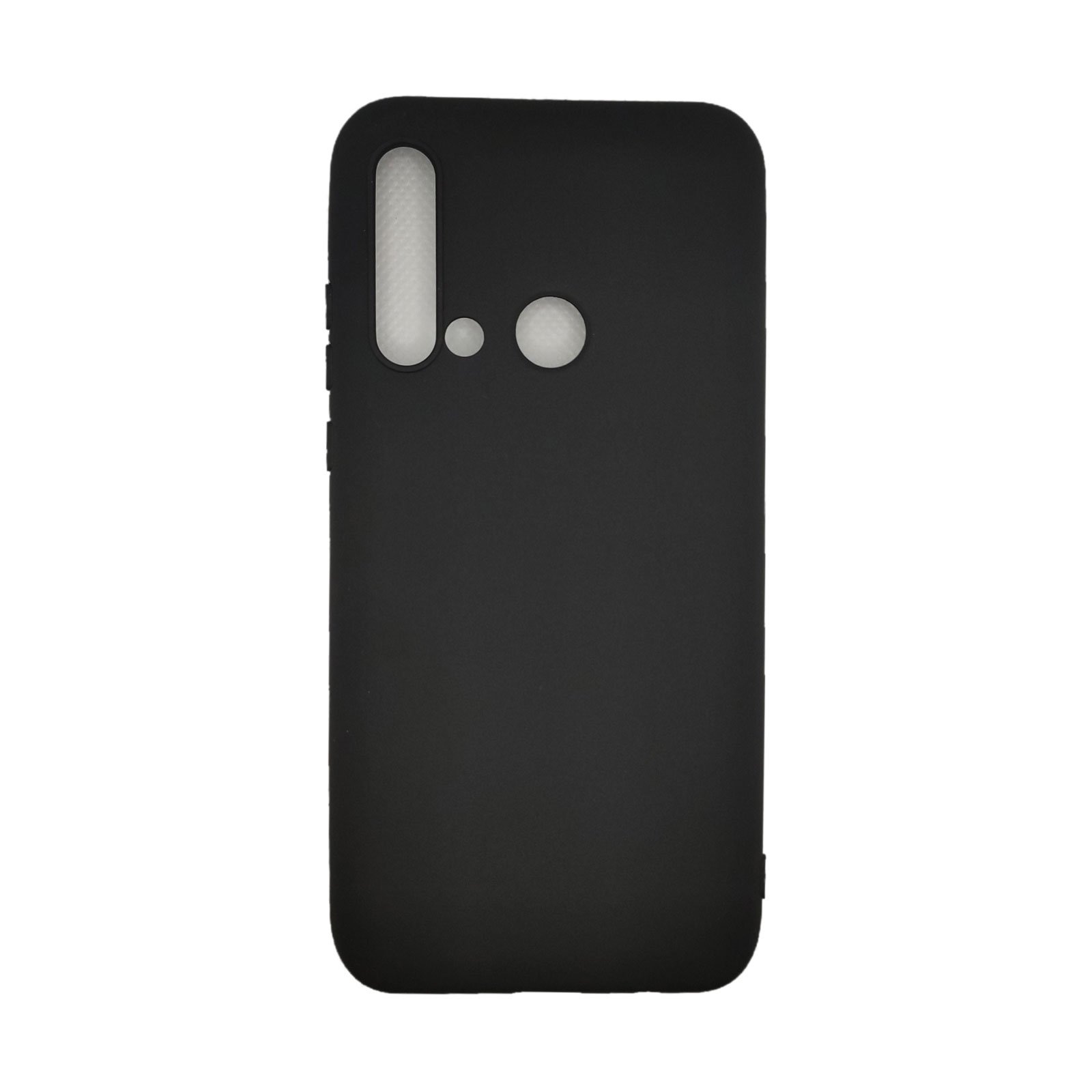 Husa silicon compatibila cu Huawei P20 Lite 2019 Matte, Antisoc, TPU Negru