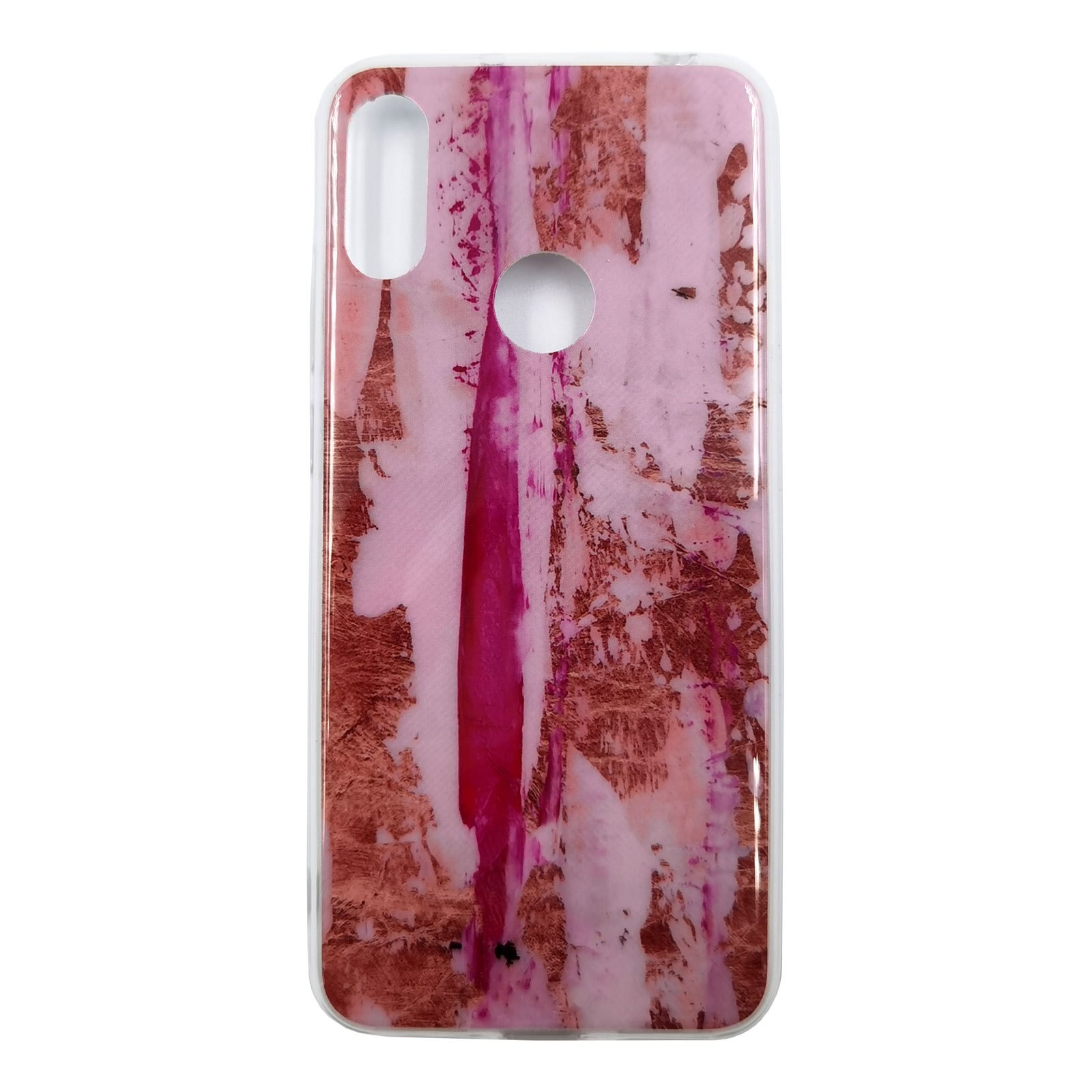 Husa compatibila cu Huawei Y6S model Blush Palette, Silicon, TPU, Viceversa