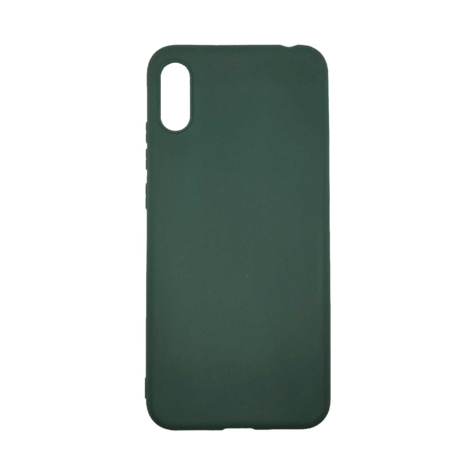 Husa silicon compatibila cu Huawei Y6 2019 Matte, Antisoc, TPU Forest Green