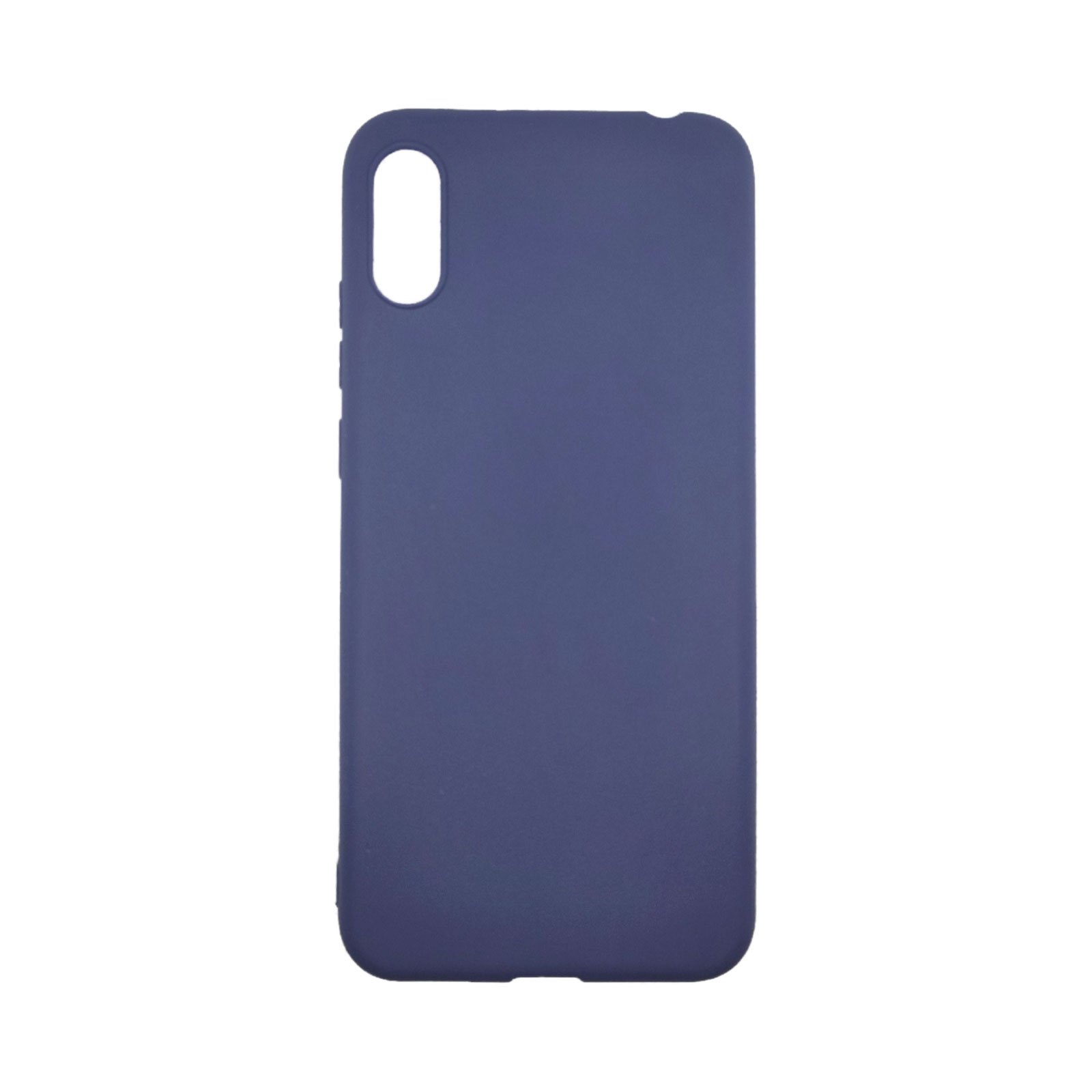 Husa silicon compatibila cu Huawei Y6 2019 Matte, Antisoc, TPU Albastru