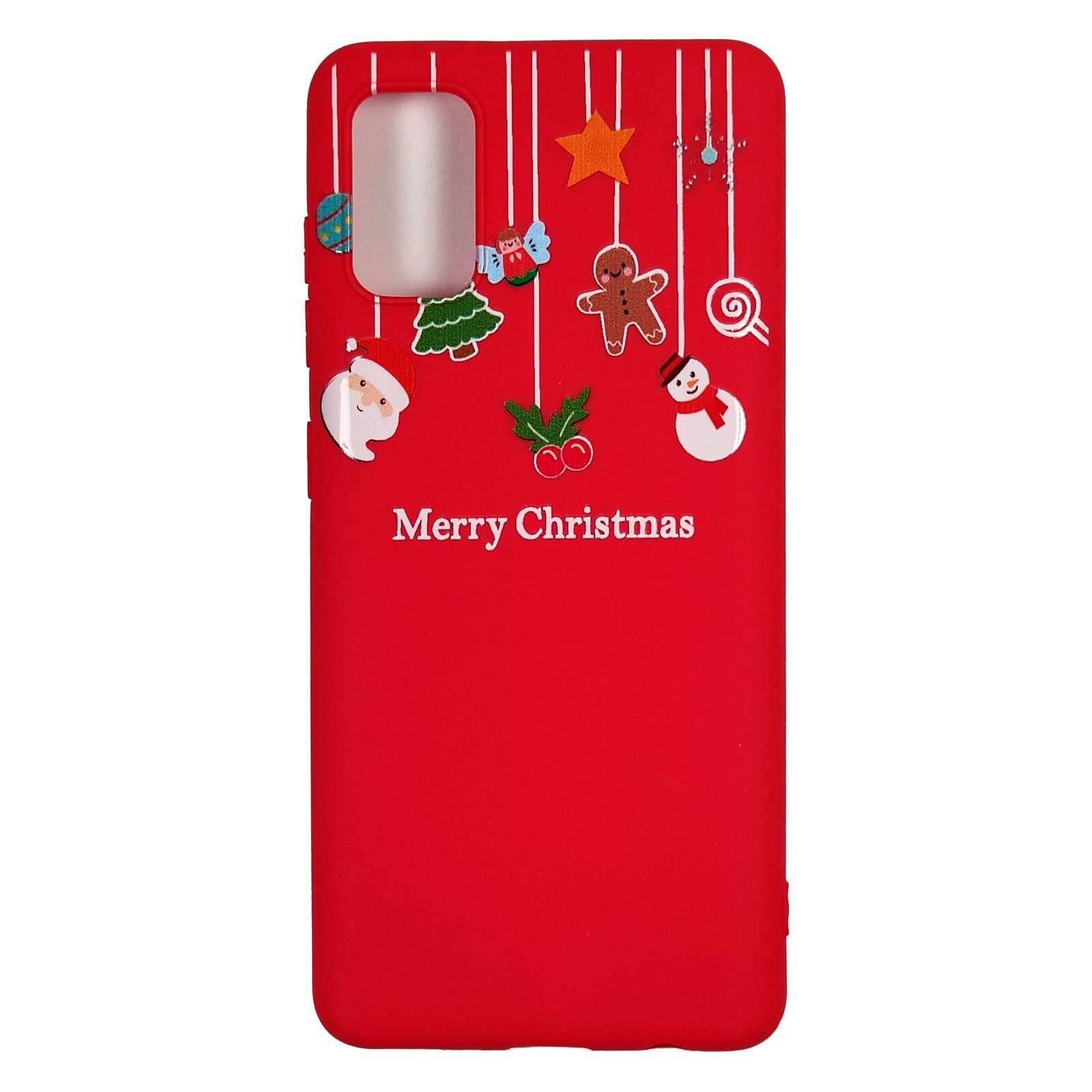 Husa Craciun compatibila cu Samsung Galaxy A41 model Merry Christmas, Silicon, Antisoc, Viceversa