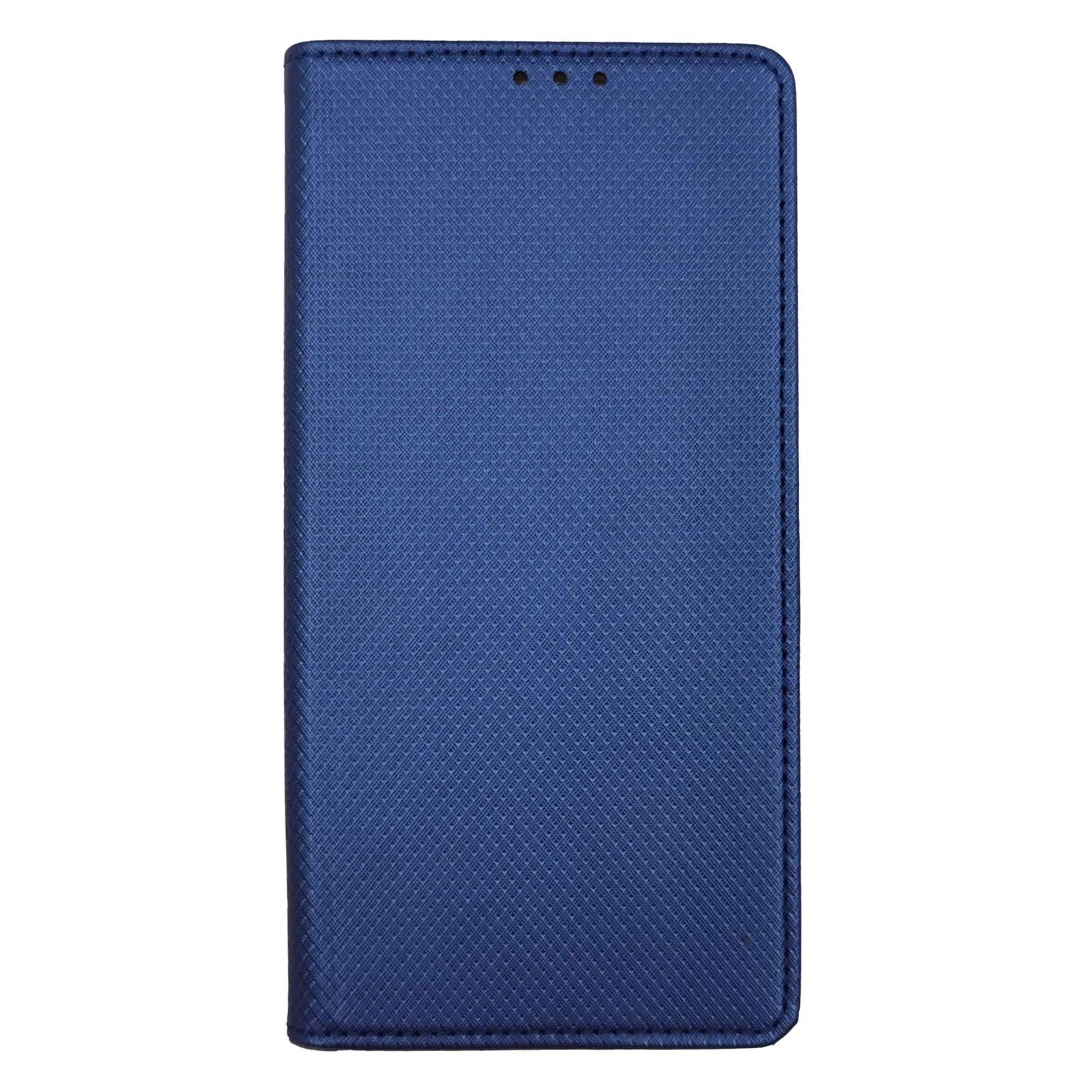 Husa Flip Carte compatibila cu Samsung Galaxy A71 Magnetica Cu Stand, Portofel, Antisoc, Viceversa Albastru