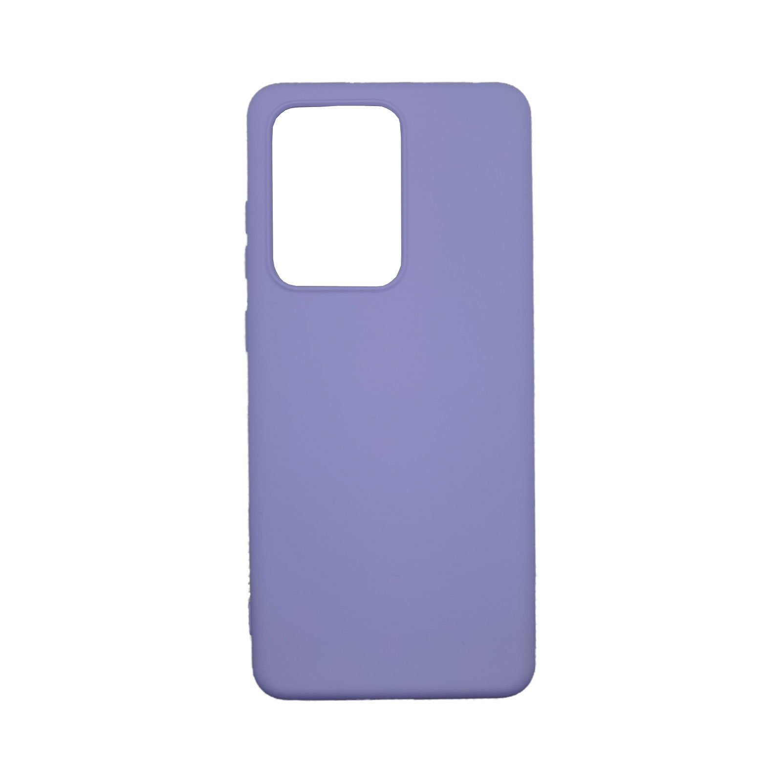 Husa silicon compatibila cu Samsung Galaxy S20 Ultra Matte Mov, Antisoc, TPU