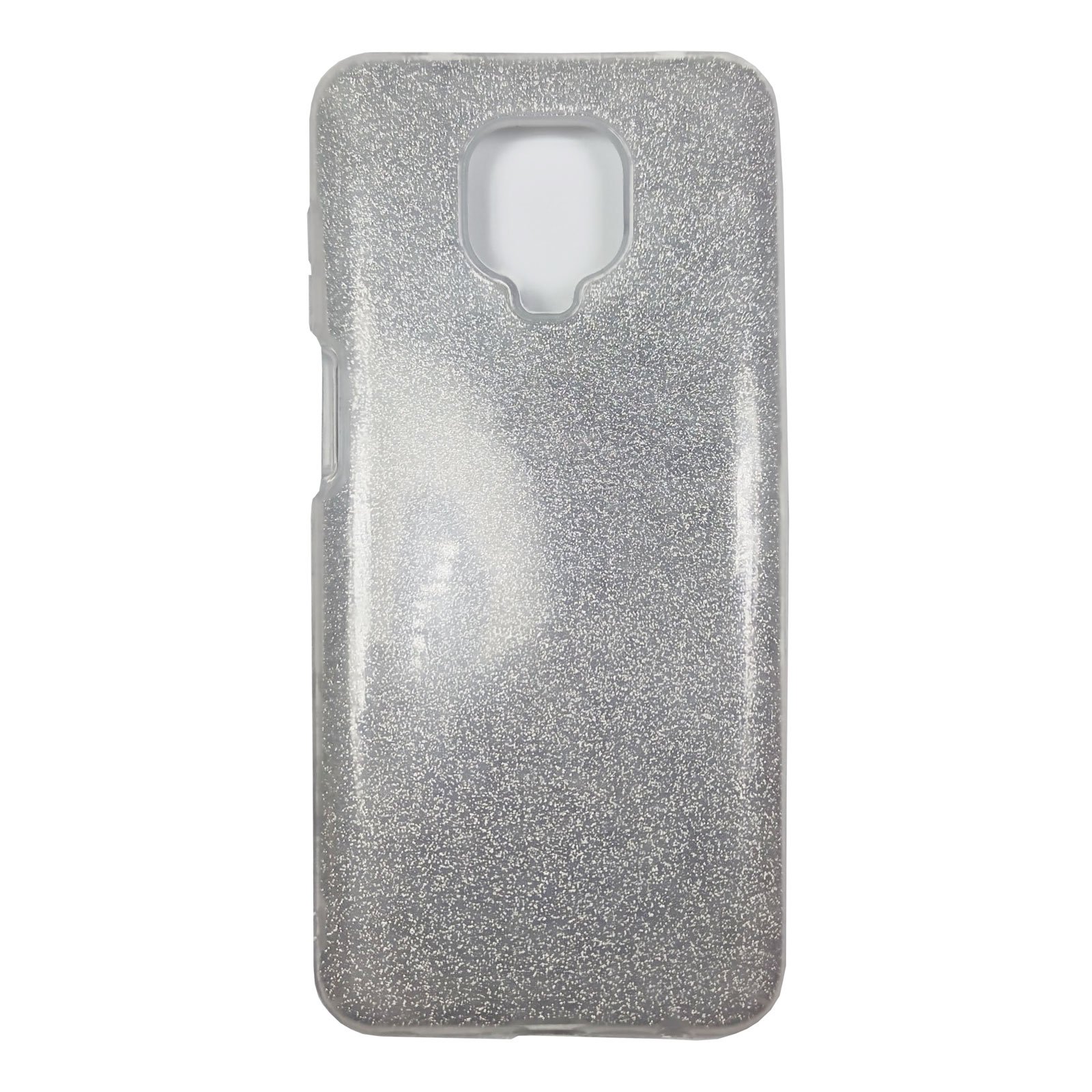 Husa compatibila cu Xiaomi Redmi Note 9 Pro model Crystal Glitter, Antisoc, Viceversa Argintiu