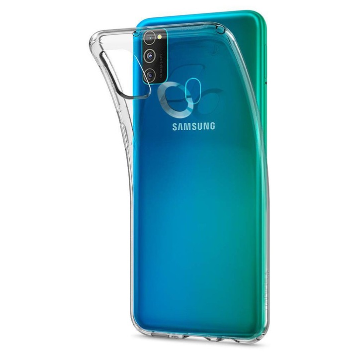 Samsung Galaxy M21 átlátszó burkolat