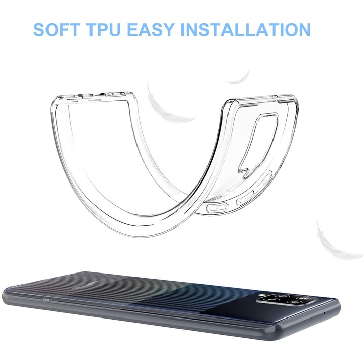 Кейс за Samsung Galaxy A42 5G Прозрачен