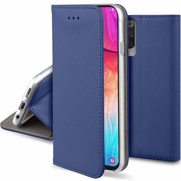 Калъф fixGuard Wallet Magnet за Xiaomi Redmi 10A, Navy Blue