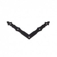 coltar plat decorativ pentru ferestre usi obloane negru 150x150x25x25 mm imagen 6_0_
0