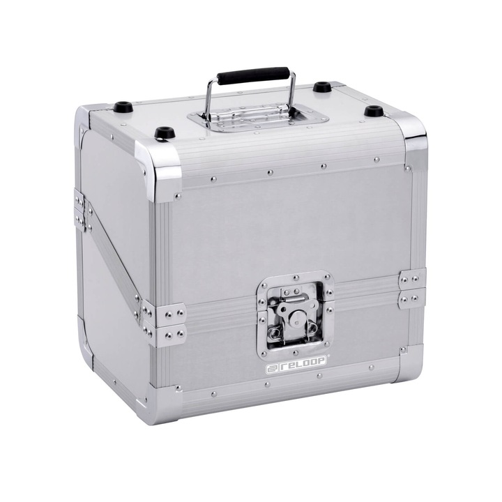 Reloop 80 Record Case Silver Bakelit lemez tartó (Ezüst)