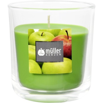 Lumanare parfumata in pahar 88/80 mm Mar verde Lumanare parfumata in pahar 88/80 mm Mar verde