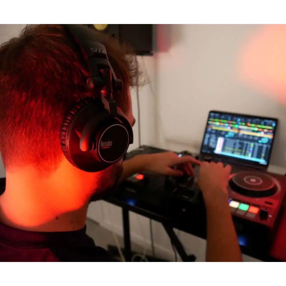 Casti Dj, Hercules, HDJ DJ60, difuzor 50 mm, 32 Ohm, jack 3.5 mm