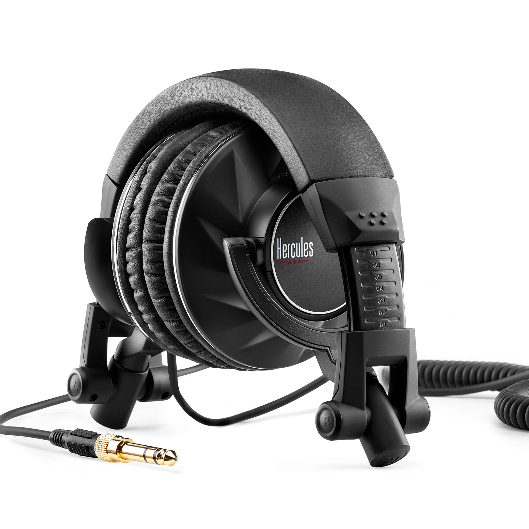 Casti Dj, Hercules, HDJ DJ60, difuzor 50 mm, 32 Ohm, jack 3.5 mm