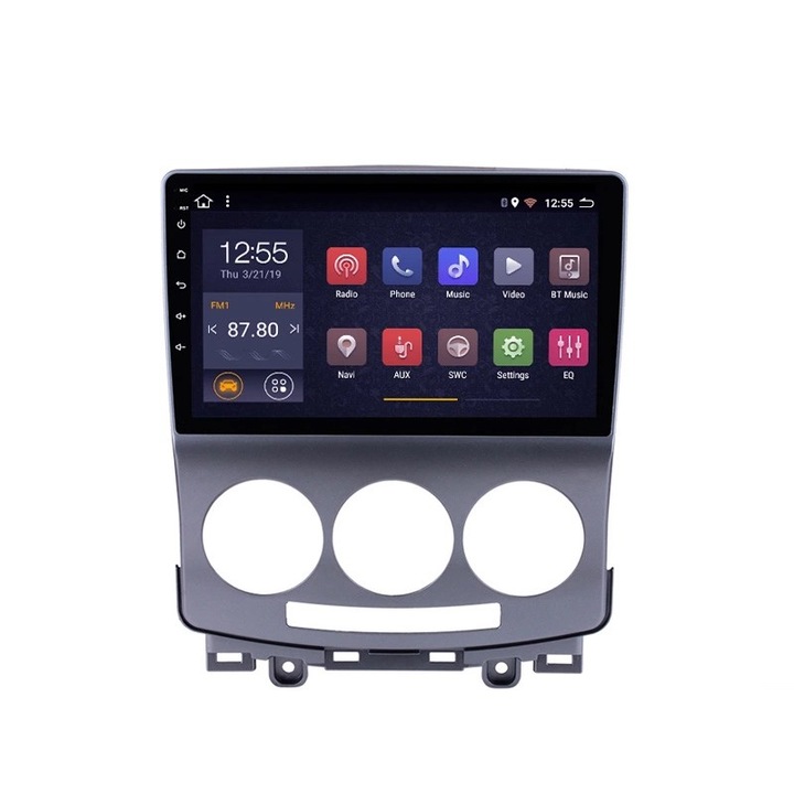 Мултимедия с навигация ZT, за Mazda 5 2005-2010, Android, 4+2+16