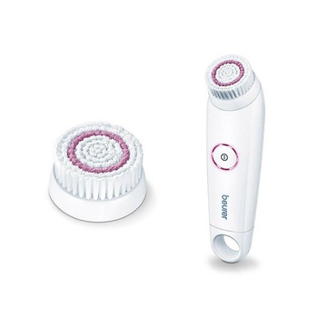 Perie electrica faciala Beurer, 1 Accesoriu, 2 Viteze, Impermeabil, Alb Perie electrica faciala Beurer, 1 Accesoriu, 2 Viteze, Impermeabil, Alb