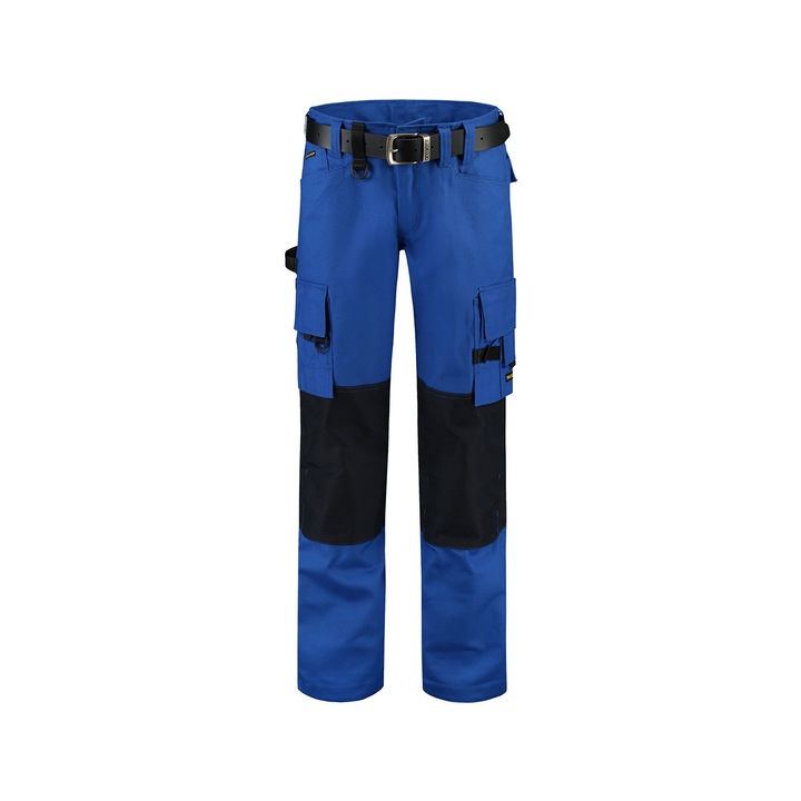 Работни панталони Malfini унисекс, ниска талия, множество джобове, Cordura, кралско синьо, 54