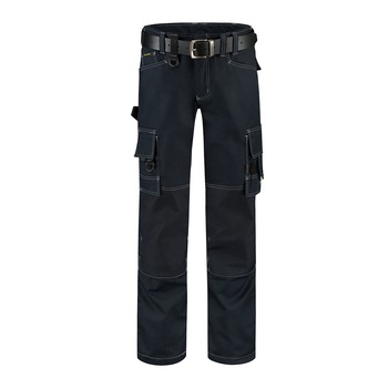 Pantaloni de lucru unisex, Malfini, talie joasa, buzunare multifunctionale, cu Cordura, albastru marin, 50 Pantaloni de lucru unisex, Malfini, talie joasa, buzunare multifunctionale, cu Cordura, albastru marin, 50